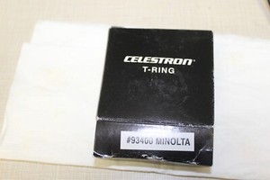 Celestron #93400  T-Ring Minolta