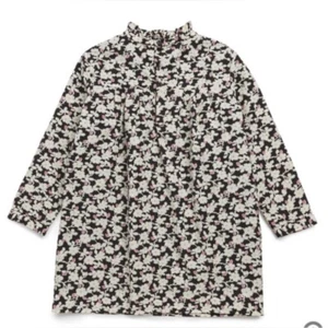 Bonpoint Juline Long Sleeve Cotton A-Line Ruffle Dress Ditsy Floral sz:10 $240 - Picture 1 of 10