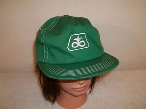 Vtg K-PRODUCTS PIONEER SEEDS FARMER SNAPBACK HAT Made In USA - Picture 1 of 8