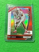 JEFF OKUDAH RED PRIZM CARD JERSEY #97 OSU BUCKEYES RC 2020 Prizm DP SP LIONS RC 