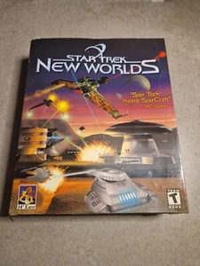 STAR TREK NEW WORLDS EDITION ~ Good BIG BOX PC GAME VINTAGE - Picture 1 of 6