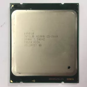 Intel Xeon E5-2660 8 C0RE 16 THREAD 2.20 GHz SR0KK CPU PROCESSOR - Picture 1 of 1