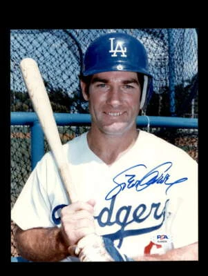 Steve Garvey PSA DNA Coa Signed 8x10 Photo Dodgers Autograph - Image 1 of 3