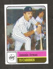 Tony Armas 1991-92 Venezuelan Winter League Sticker #73