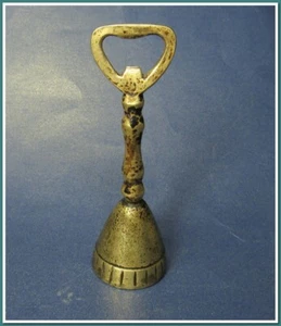 Ouvre-bouteille vintage en laiton 14 cm de long - Picture 1 of 10