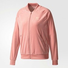 adidas velour jacket womens