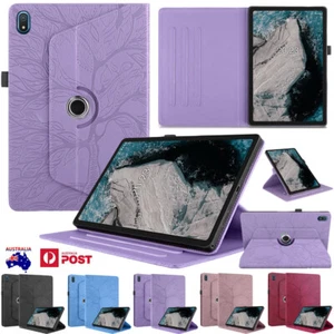 For Nokia T20 10.4 inch 2021 Tablet Rotating Leather Stand Case Flip Cover Shell - Picture 1 of 49