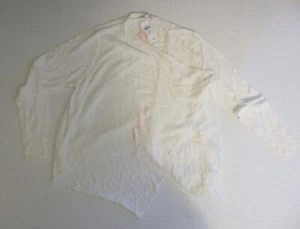 BANANA REPUBLIC, size PL, white, NWT, Open Front Cardigan, Retail Value $49.99 - Imagen 1 de 3
