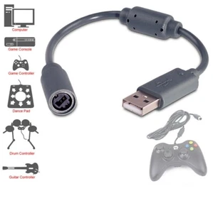 Kabelgebundener Controller zu PC USB Adapter Computer Kabel für XBOX 360 - Bild 1 von 6