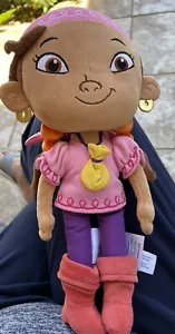 Disney Jake and The Neverland Pirates Izzy Plush Doll - 11” Authentic Disney Sto - Picture 1 of 7