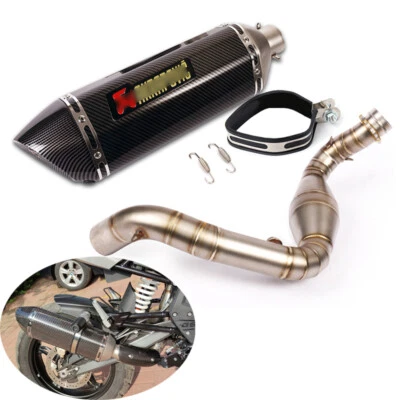 Para BMW G310GS G310R 2016-2025 Sistema de escape Cabezal Tubo 51mm Silenciador Escape Foto 1 de 4