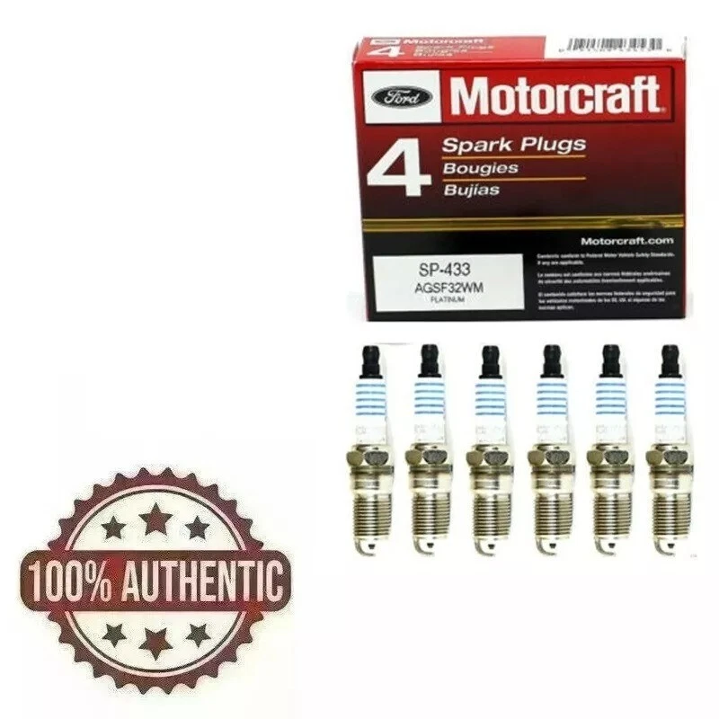 Genuine Motorcraft Spark Plug 6PCS for Ford Escape 500 Freestyle Fusion Taurus - Image 1 of 2