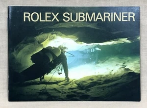 Folleto Rolex Submariner 2000 folleto 16610 14060 16613 16618 16600 acero dorado/ - Imagen 1 de 10