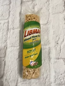Libman Wood Floor Mop Refill Extra Dry Oceanic Sponge Tear Resistant - Picture 1 of 2