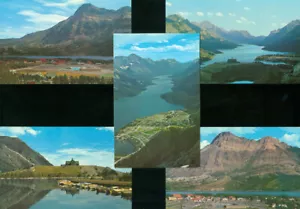 5 POSTALES - WATERTON LAKES, ALBERTA - Imagen 1 de 1