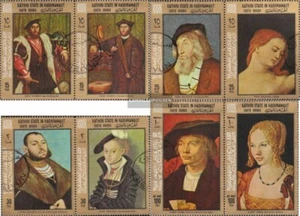 Aden - Kathiri State 210A-217A Couples used 1968 Paintings German Pa - Bild 1 von 1
