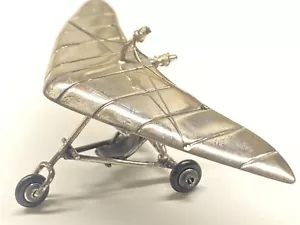 rare sacchetti 925 solid silver miniature collectable aircraft - Picture 1 of 12