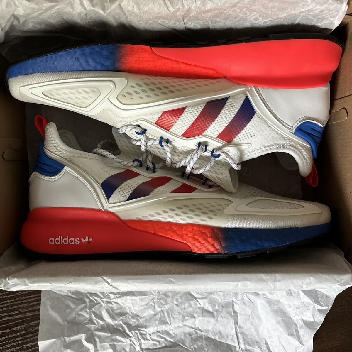 adidas ZX 2K Boost White Gradient for Sale | Authenticity adidas ZX 2K Boost White Gradient for Sale | Authenticity