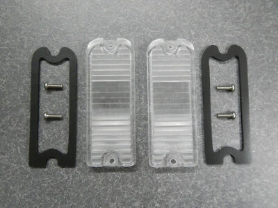 1965 Buick LeSabre Wildcat Electra Back Up Lenses & Gaskets Reverse Lamp 65 Pair - Image 1 of 4