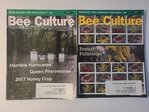 Lot of 2 BEE CULTURE Beekeeping Magazines (October & November 2017) - Picture 1 of 3