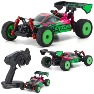 Kyosho 32093PGR 1/24 MINI-Z Buggy Ready Set INFERNO MP9 TKI Pink / Green - Picture 1 of 11