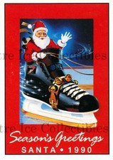 1990-91 7th Inning Sketch Inserts #1 OHL Christmas, David Branch