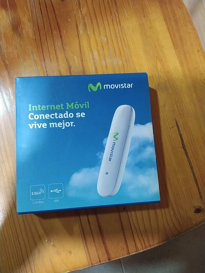 huawei e1752cu modem 3g unlocked simfree borandband dongle WHITE BLANCO usb - Imagen 1 de 1