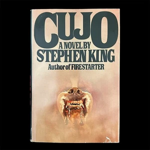 CUJO Stephen King 1981 First Edition VIKING PRESS Hardcover DJ Book Horror - Imagen 1 de 15