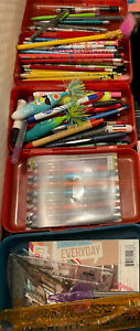 school supplies clearout NEW/USED pen/pencil/etc Contact seller, get items FREE 