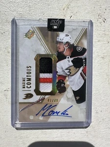 2021-22 UD SPX Maxime Comtois Rookie Patch Auto /49 - Picture 1 of 2