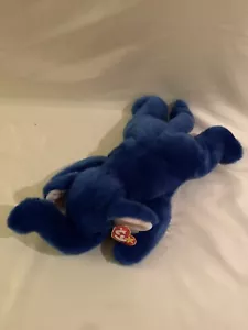 Ty Beanie Buddy Peanut The Elephant - royalblau SEHR SELTEN!! MWMT! - Bild 1 von 4