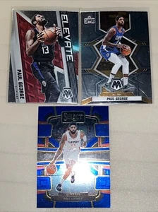 NBA 3 Tarjetas Paul George LA Clippers Mosaico Elevar Inserto Todo NBA Inserto y Seleccionar - Imagen 1 de 4