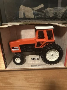 1/16 Ertl Farm Toy Allis Chalmers 7060 Black Belly Tractor With Box - Picture 1 of 8