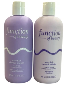 Function of Beauty gewelltes Haar Shampoo & Conditioner Set, je 11 Unzen - Bild 1 von 6