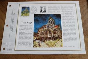 feuillet CEF 1979 premier 1er jour VAN GOGH PEINTRE EGLISE D' AUVERS 512 - Picture 1 of 1