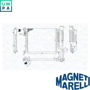 RADIATOR ENGINE COOLING 350213188500 FOR PEUGEOT 306/Hatchback/Van/Break 1.4L - Picture 1 of 6