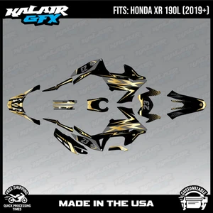 Kit de gráficos para Honda XR190L (2019+) Evader - DORADO - Imagen 1 de 4