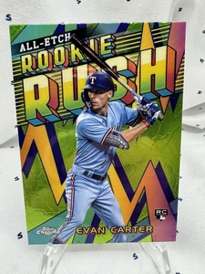 Evan Carter - ROOKIE RC - ALL-ETCH ROOKIE RUSH - 2024 Topps Chrome - CERR-14 - Picture 1 of 2