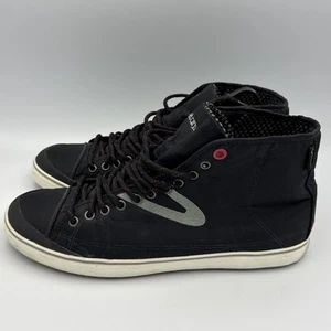 Tretorn Sneakers Nyilte Hightop Black Mens Size 8.5 Womens 10 Tennis Shoes - Picture 1 of 11