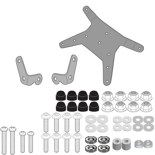 Set Ataques GIVI d7711kit para Parabrisas 7710dt/7710d KTM Adventure 390-790-89 - Imagen 1 de 3