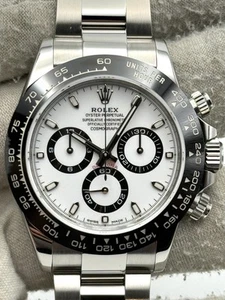 Rolex Cosmograph Daytona White Dial Stainless Steel Bracelet 116500LN B&P 2021 - Picture 1 of 9