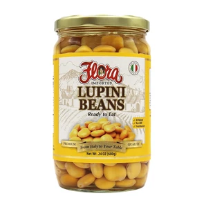 Flora Foods Lupini Bohnen | Verzehrfertiger gesunder Snack | 24 Unzen Glas (680G) - Bild 1 von 12
