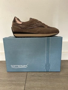 Softwaves Darla Taupe Comfort Schnürschuh Sneaker Damen EU Gr. 36-41 / US 6-11 - Bild 1 von 2