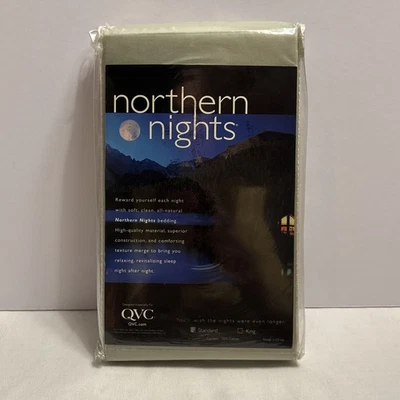 Funda de almohada QVC Northern Lights verde salvia tamaño estándar Foto 1 de 4