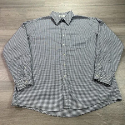 Camisa De Colección Arrow Fairfield Para Hombres 17.5 34/35 Azul Guinga Pinpoint Oxford EE. UU. Foto 1 de 4