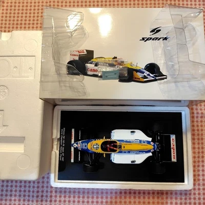 Modello Spark 1/18 Williams Honda FW11B Nelson Piquet n.6 GP del Giappone 1987 - Immagine 1 di 4