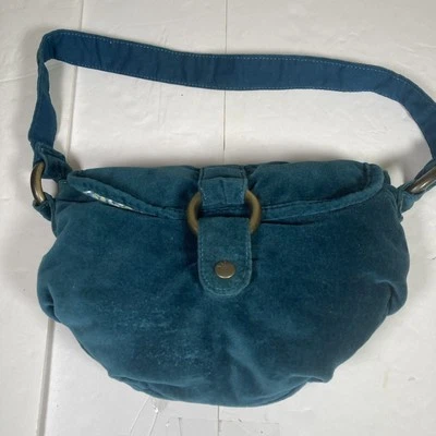 Bolso de Hombro Cartera Terciopelo Verde Y2K American Eagle Tan Lindo Foto 1 de 4