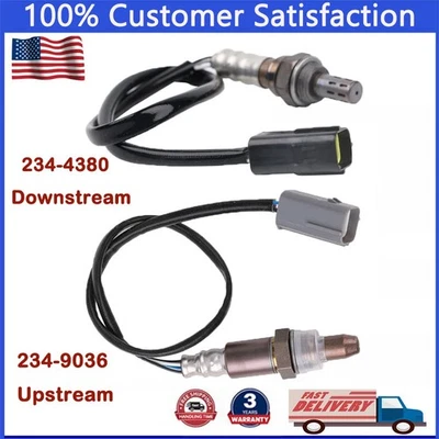 Sensor de oxígeno aguas arriba + aguas abajo 2 piezas para Nissan Rogue Select & Rogue 2,5 L L4 Foto 1 de 4