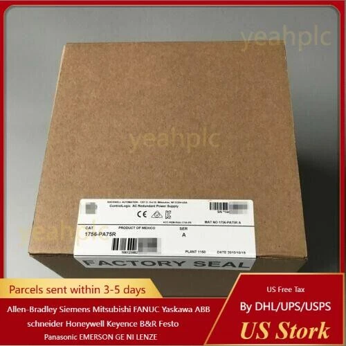 Fuente de alimentación de CA Allen-Bradley AB 1756-PA75R Ser A ControlLogix 1756PA75R Foto 1 de 1