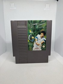 Jimmy Connors Tennis - Nintendo NES - Authentic - Good Condition